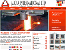 Tablet Screenshot of alcarinternational.com